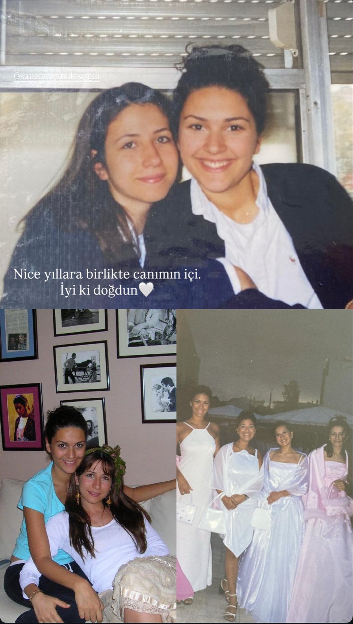 Bergüzar Korel Takipçilerini Lise Yıllarına Götürdü!