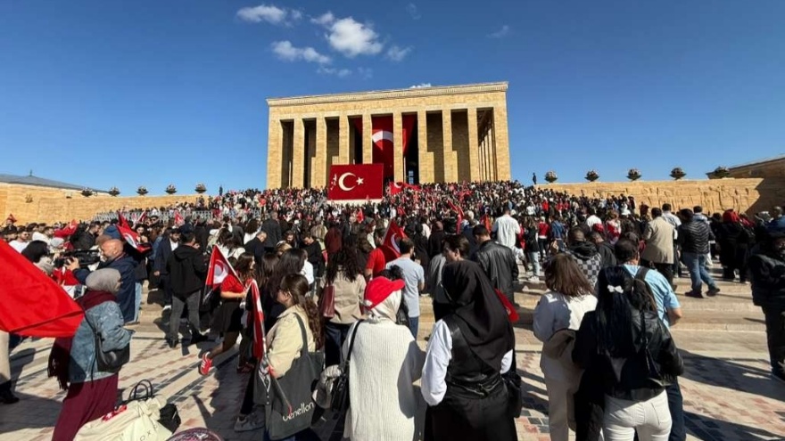 Cumhuriyetin 102. Yılında Anıtkabir’de Büyük Kalabalık2