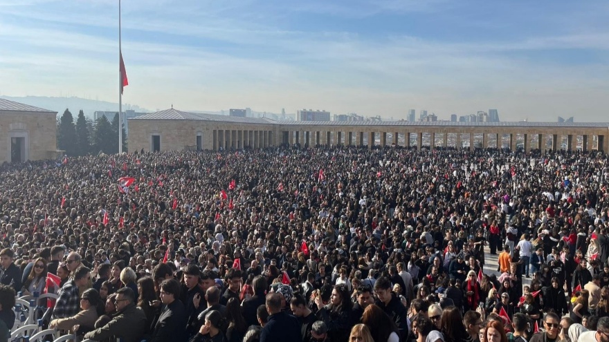 Anıtkabir’de 10 Kasım’da Saygı Ve Minnet Buluştu5