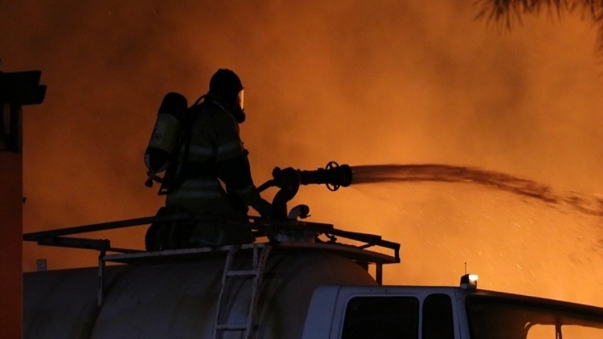 İzmir Menemen’de Çöp Depolama Alanında Yangın Çıktı3