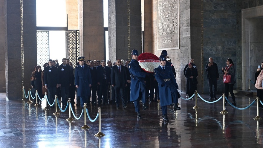 Mamak Çorumlular Federasyonu’ndan Anıtkabir Ziyareti