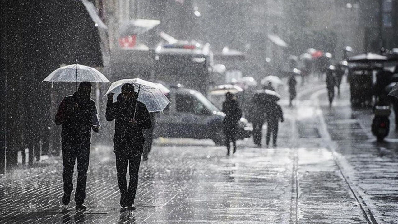 Meteoroloji'den Ankara için Kuvvetli Yağış Uyarısı