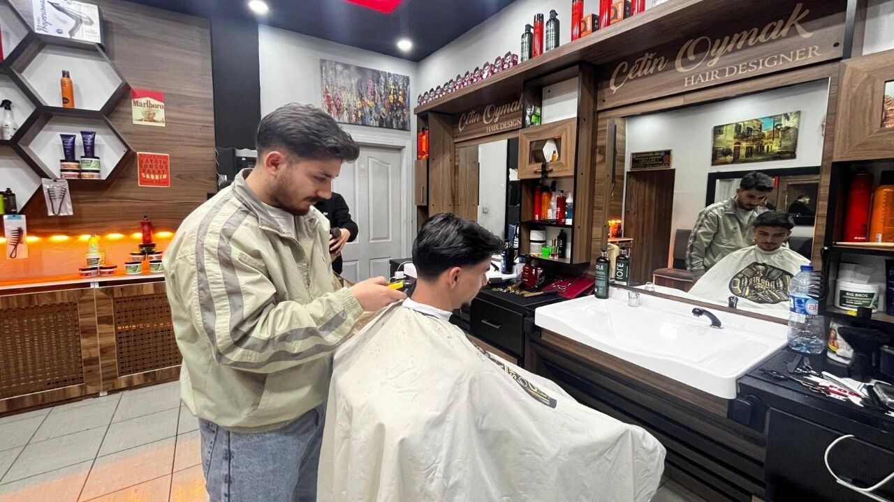 Başkentte Bayram Tıraşı Geleneği Berber Mesaisini Katladı 3