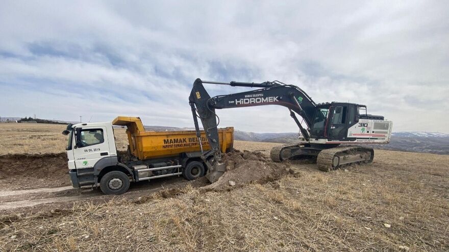 Mamak’ta Altyapı Ve Ulaşım Çalışmaları Sürüyor 4