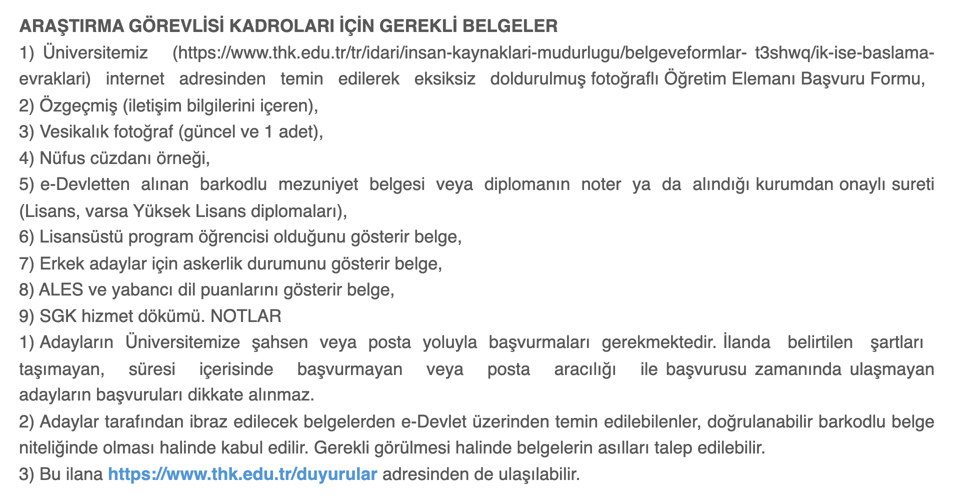 Araştırma Görevlisi