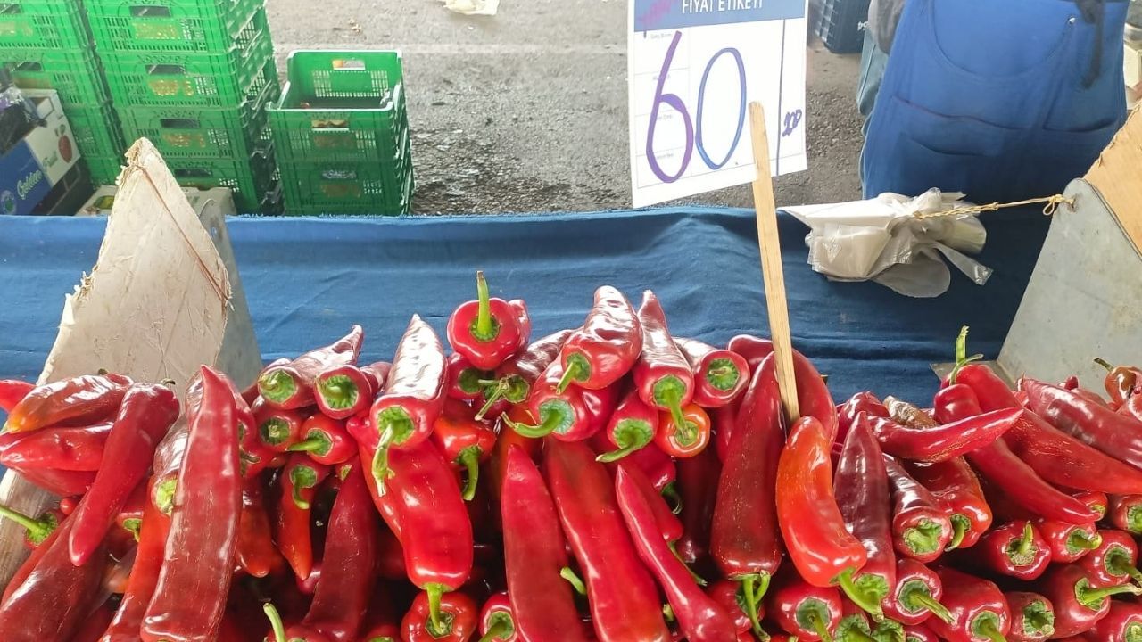 Karapürçek Pazar Kapya Biber