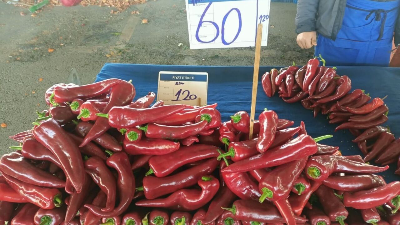 Karapürçek Semt Pazarı Kapya Biber