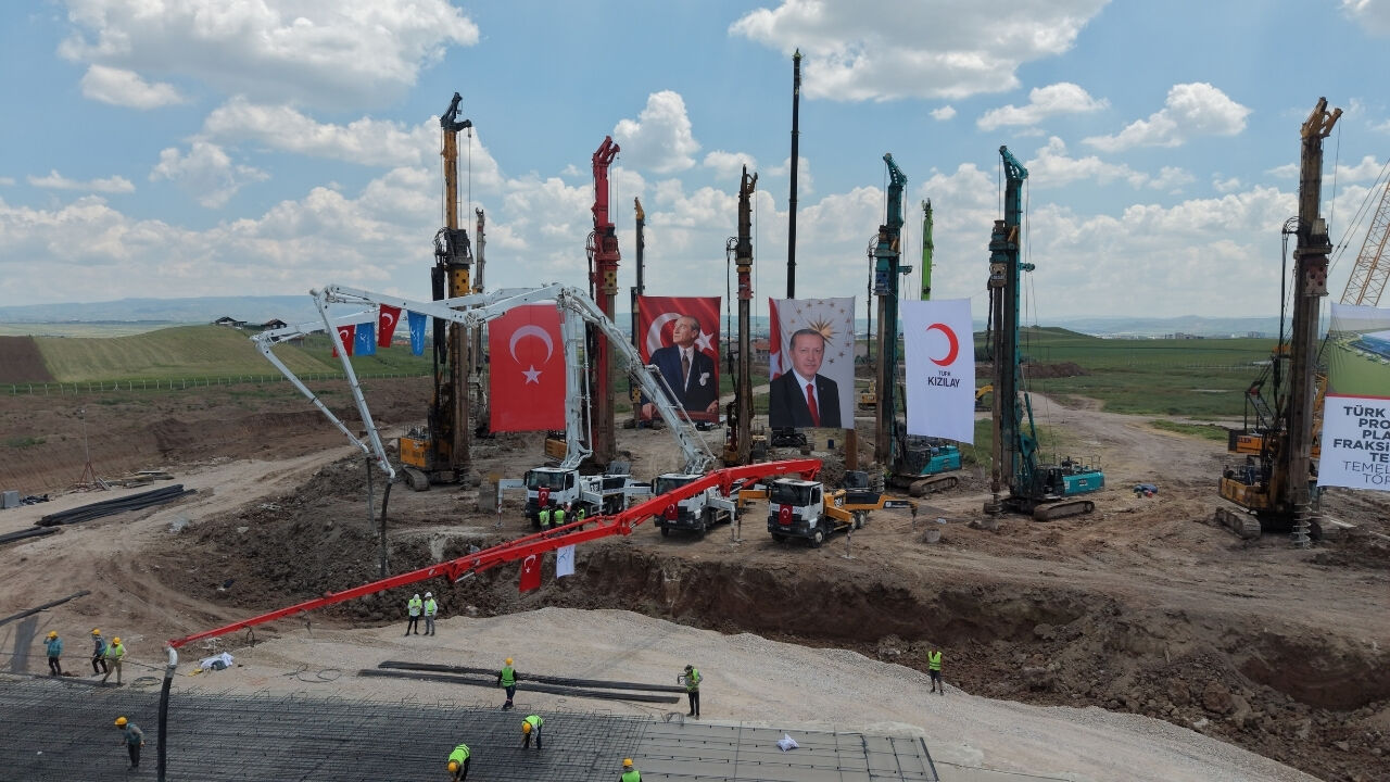 Çubuk’ta 500 Milyon Avroluk Plazma İlaç Tesisinin Temeli Atıldı