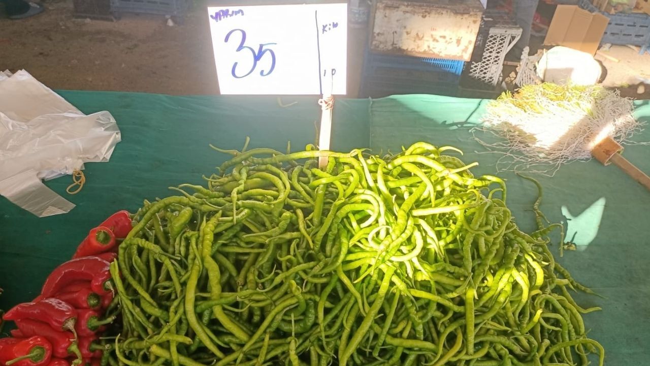 Pazar Fiyatları Biber