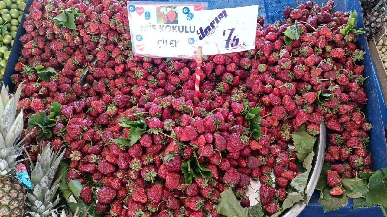 Çilek Fiyatları 30 Haziran