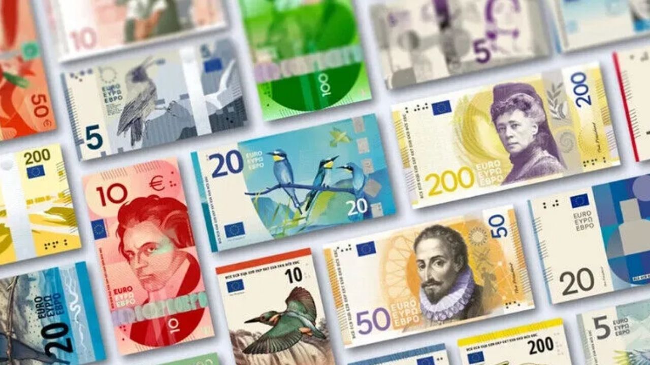 ECB'den Yeni Avro Banknotları için Tarih Açıklaması