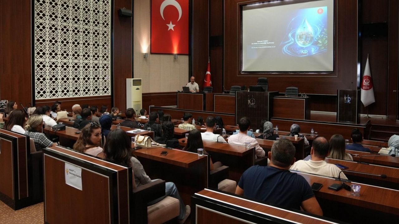 Keçiören Belediyesi Personeline Su Verimliliği için Farkındalık Eğitimi