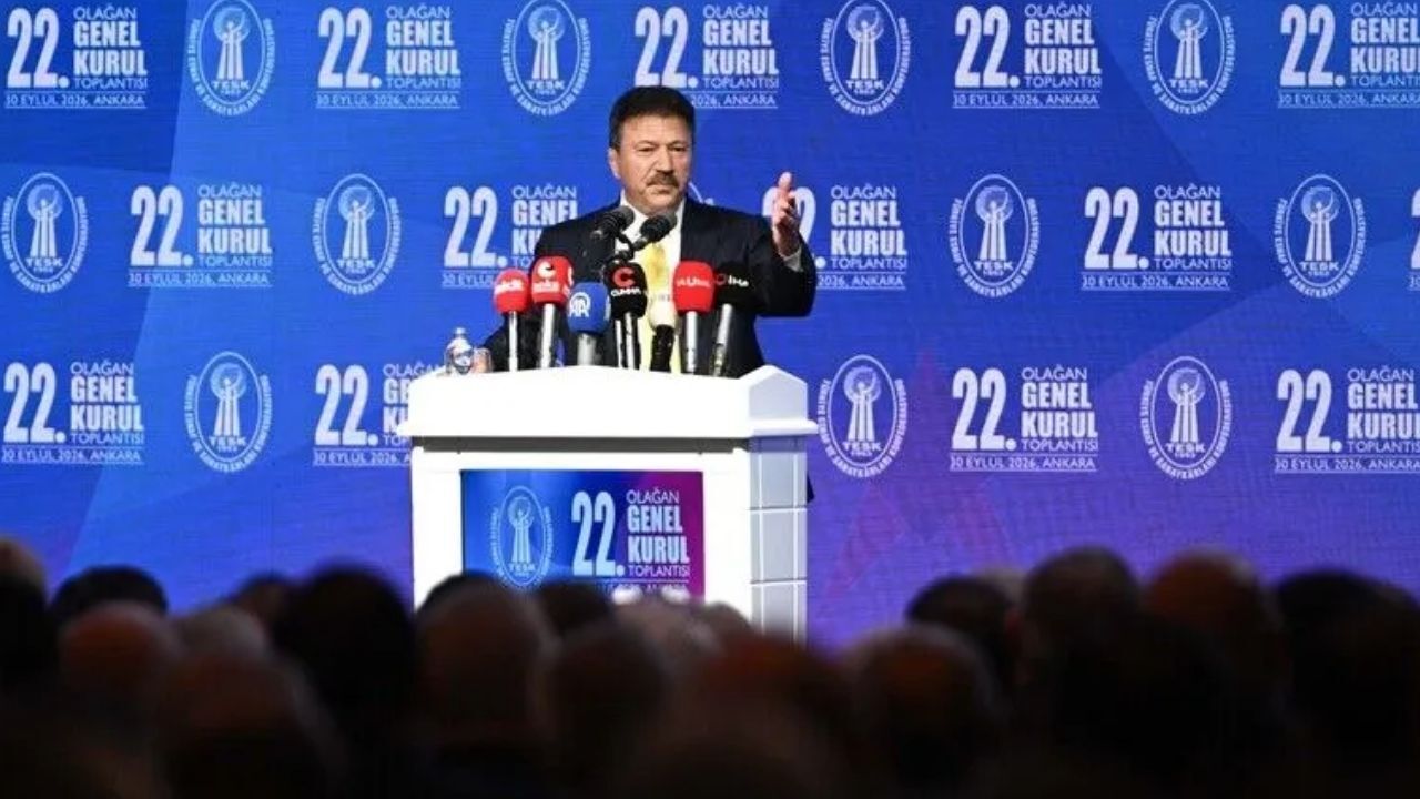 TESK'te Yeni Başkan Mehmet Yiğiner Oldu