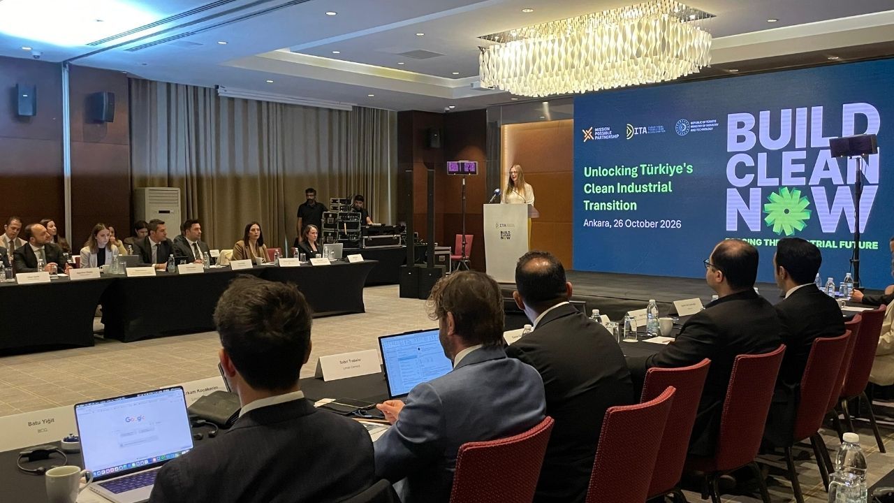 Türkiye'nin Temiz Sanayi Dönüşümü Build Clean Now Çalıştayı'nda Ele Alındı