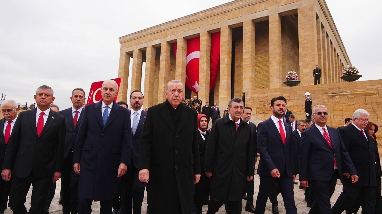 Cumhuriyet’in 103. Yıl Dönümünde Devlet Erkanı Anıtkabir’de Buluştu