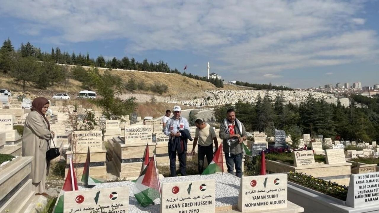 Ankara’da Hayatını Kaybeden Gazze Şehitleri Dualarla Anıldı
