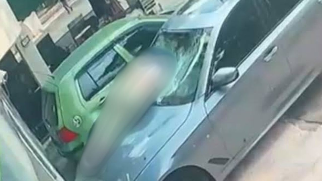 Çankaya'da Otelin 6'ncı Katından Otomobilin Üstüne Düşen Kadın Ağır Yaralandı