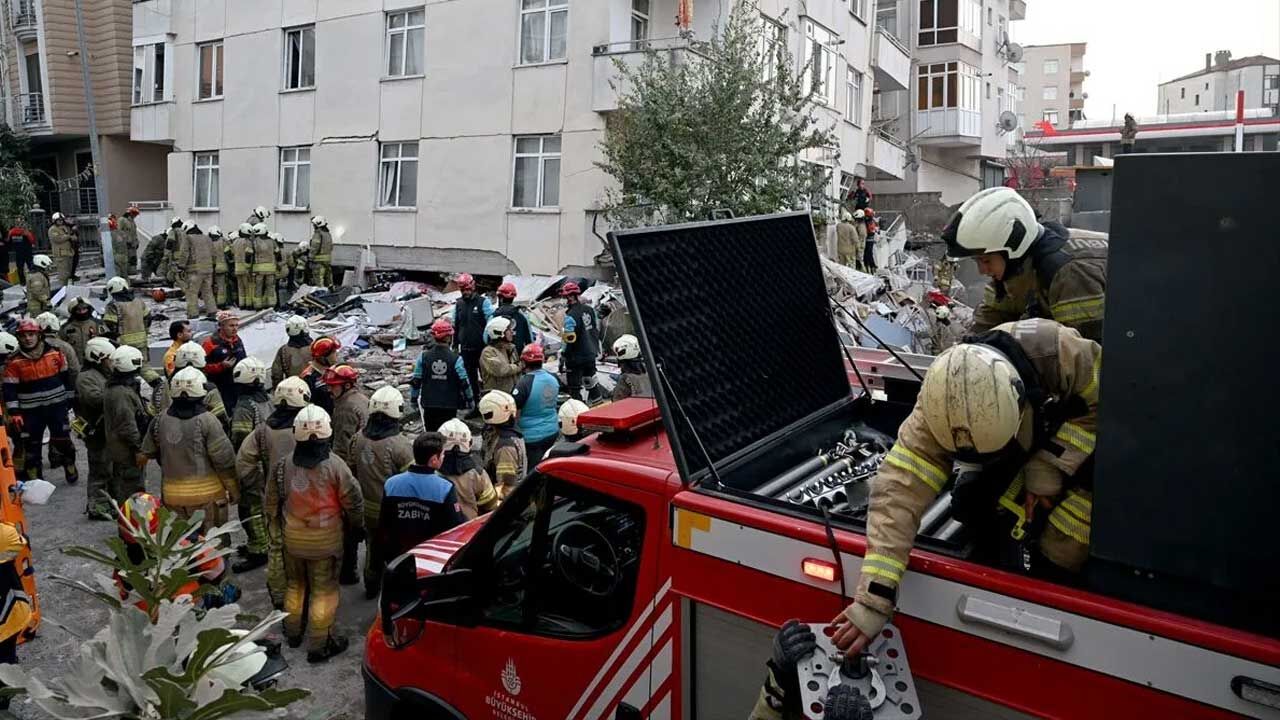 Maltepe'de Çöken Bina