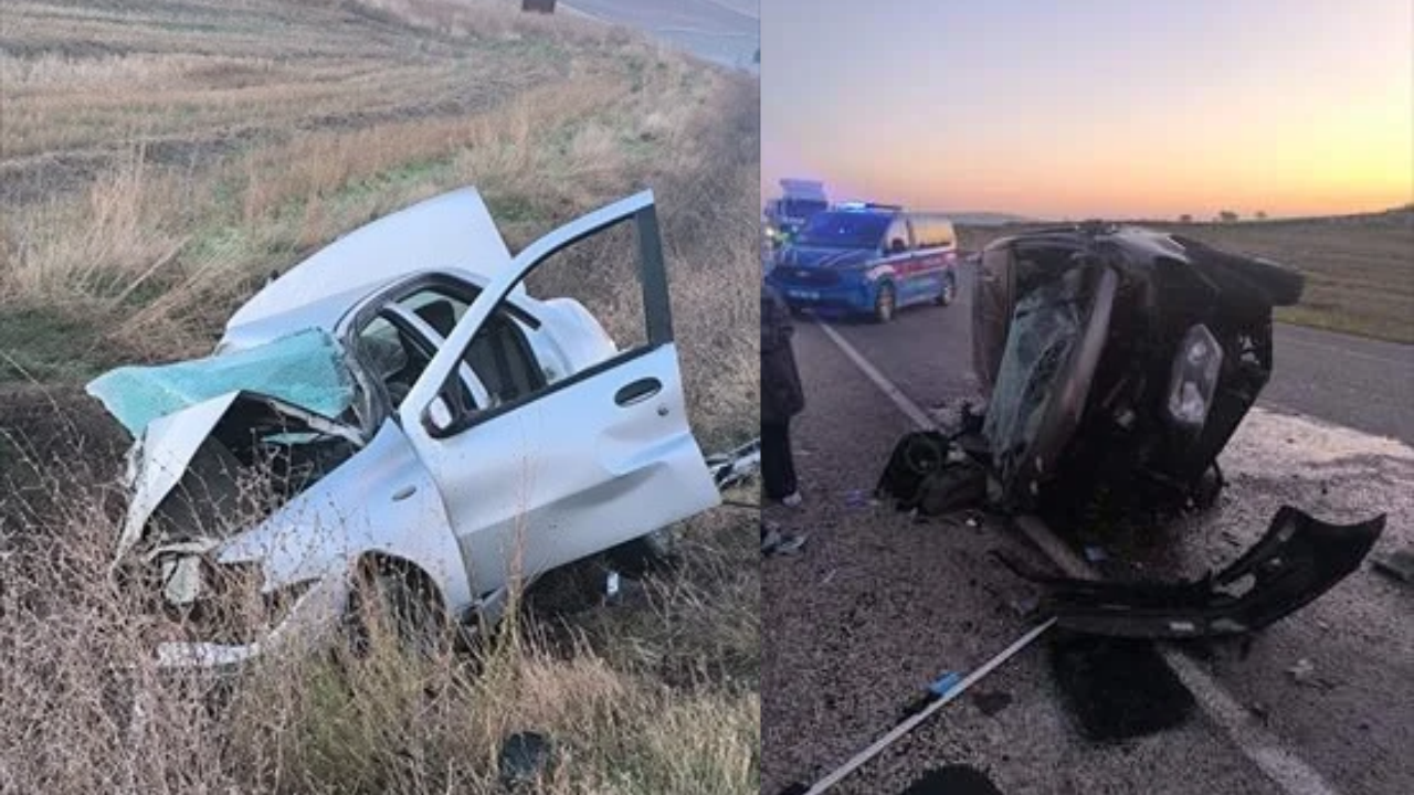 Polatlı'da İki Otomobil Çarpıştı: 3 Ölü, 5 Yaralı